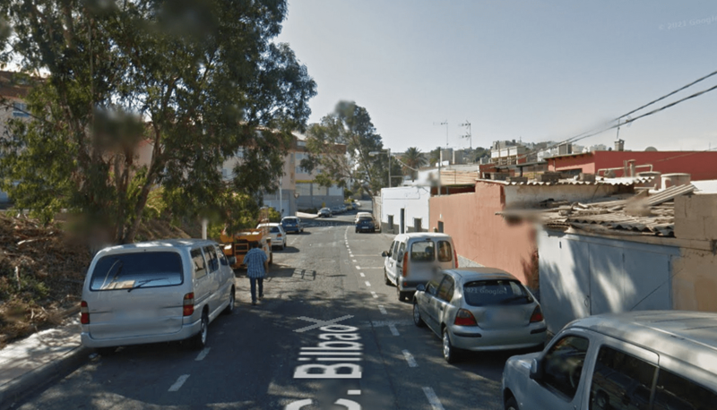 Imagen de la calle Bilbao, en El Cascajo de Jinámar / TA